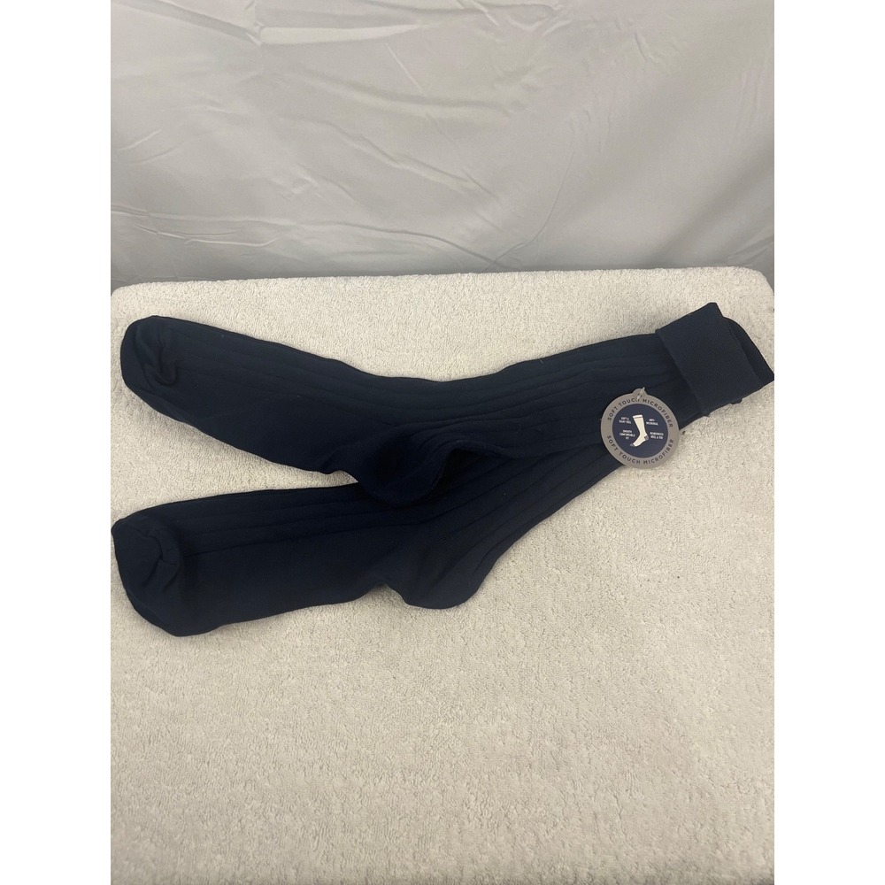 Women's Black Knee-High Socks‎ Classic Long Hosiery